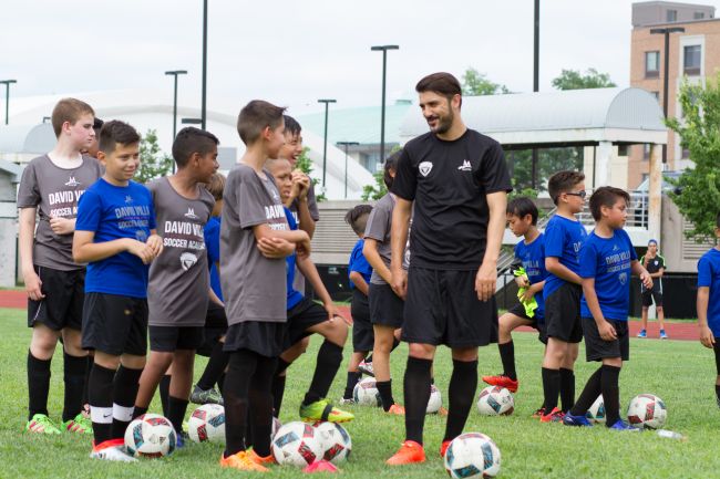 David Villa DV7 Soccer Summer Camp New York - QUEENS COLLEGE - Football Camps