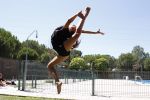 Gymnastics Camp. High - level formation through gymnastics